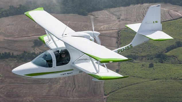 Super Petrel en vuelo